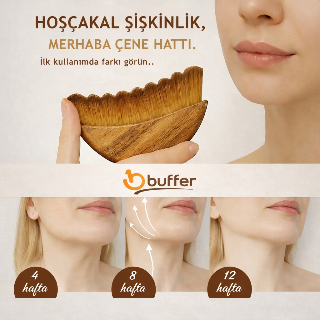 BufferBrush™ Yüz Şekillendirici Lenfatik Masaj Fırçası